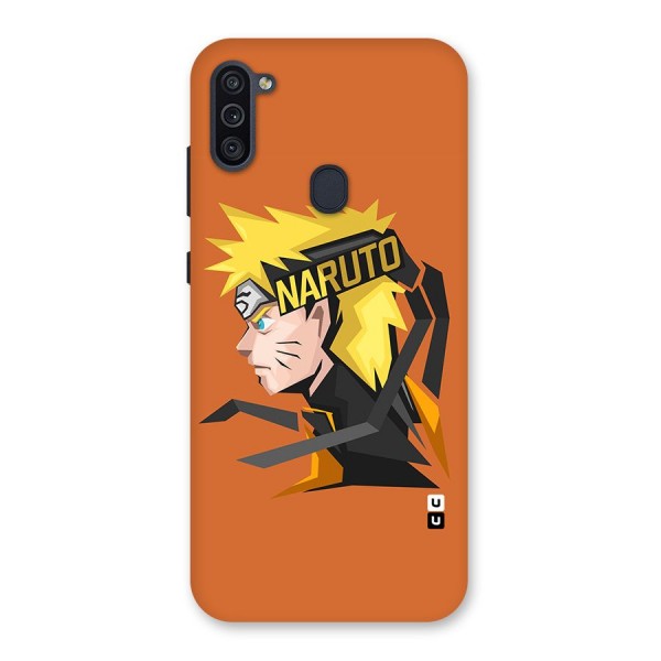 Minimal Naruto Artwork Back Case for Galaxy M11