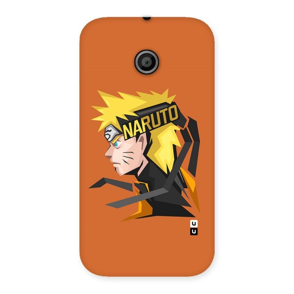 Minimal Naruto Artwork Back Case for Moto E