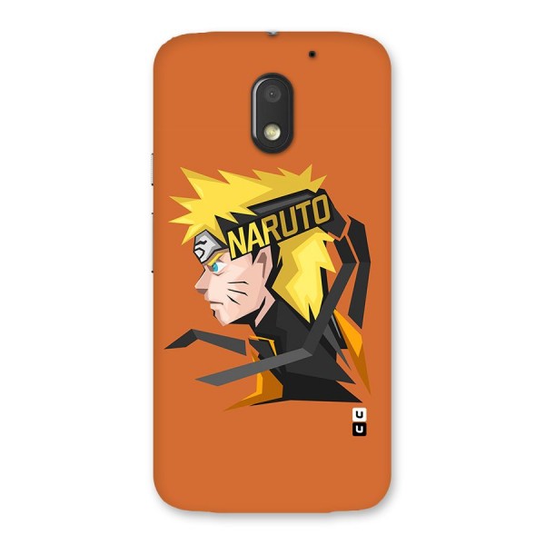 Minimal Naruto Artwork Back Case for Moto E3 Power