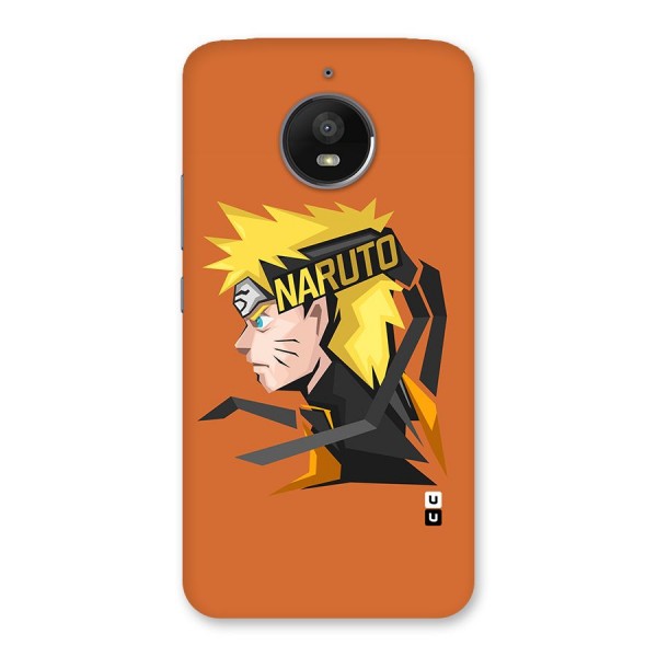 Minimal Naruto Artwork Back Case for Moto E4 Plus