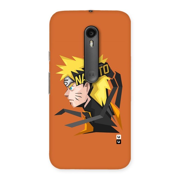 Minimal Naruto Artwork Back Case for Moto G3