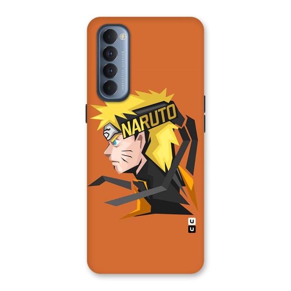 Minimal Naruto Artwork Back Case for Reno4 Pro