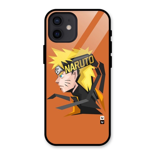 Minimal Naruto Artwork Glass Back Case for iPhone 12