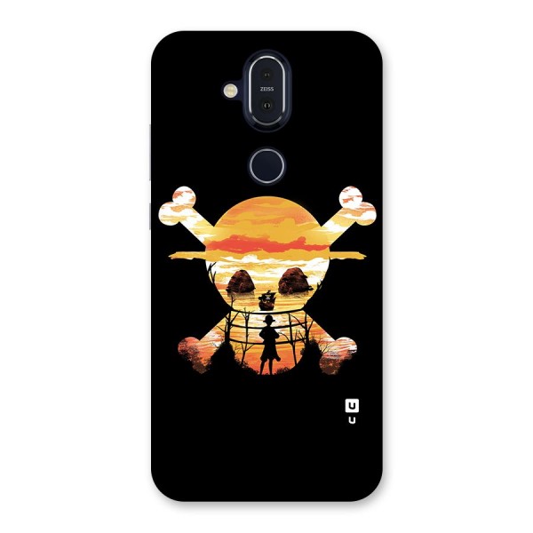 Minimal One Piece Back Case for Nokia 8.1