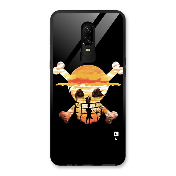 Minimal One Piece Glass Back Case for OnePlus 6