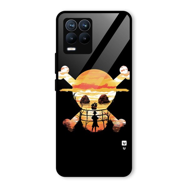 Minimal One Piece Glass Back Case for Realme 8