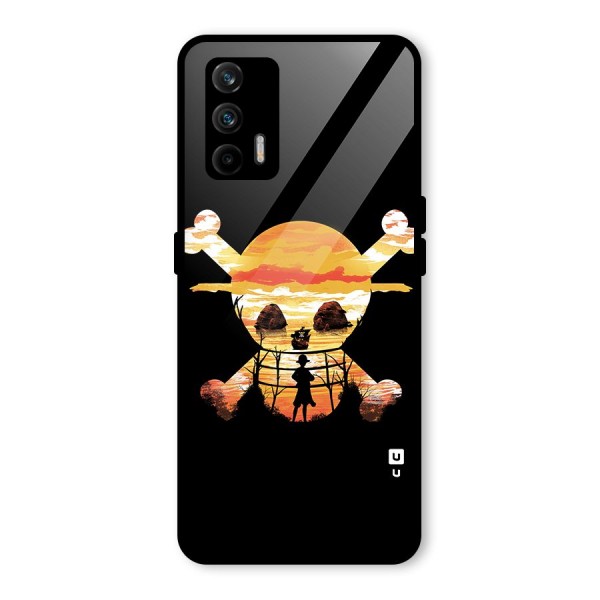 Minimal One Piece Glass Back Case for Realme GT 5G