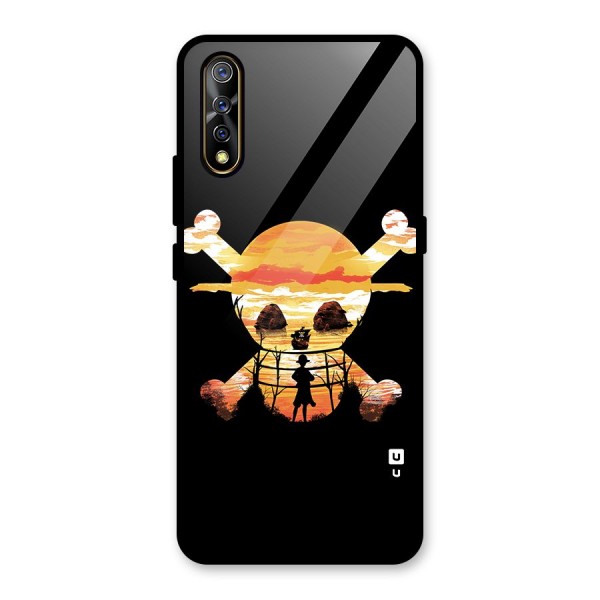 Minimal One Piece Glass Back Case for Vivo Z1x