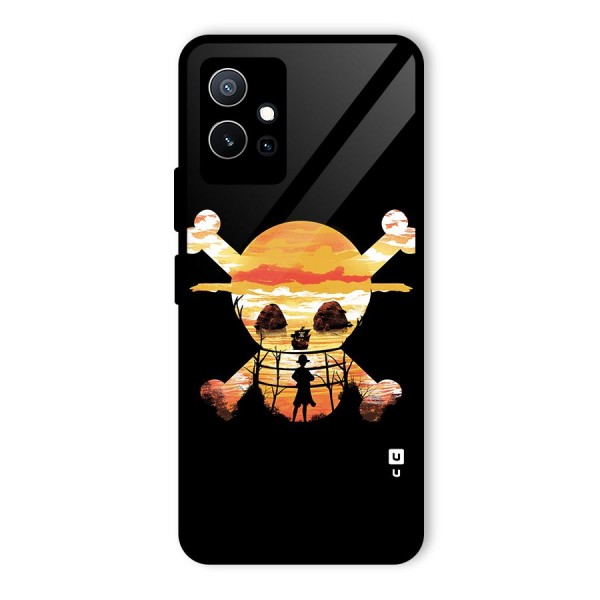 Minimal One Piece Glass Back Case for Vivo iQOO Z6