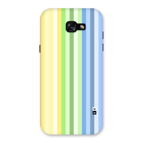 Minimal Pastel Shades Stripes Back Case for Galaxy A7 (2017)