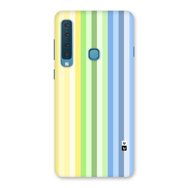 Minimal Pastel Shades Stripes Back Case for Galaxy A9 (2018)