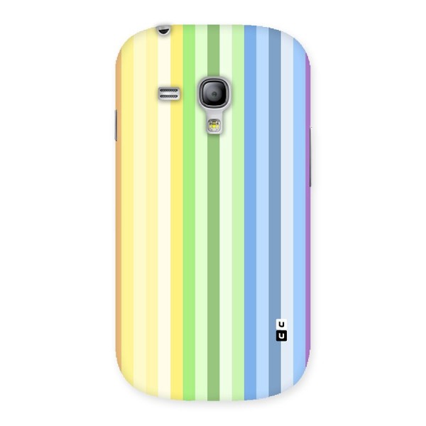 Minimal Pastel Shades Stripes Back Case for Galaxy S3 Mini