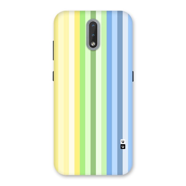 Minimal Pastel Shades Stripes Back Case for Nokia 2.3