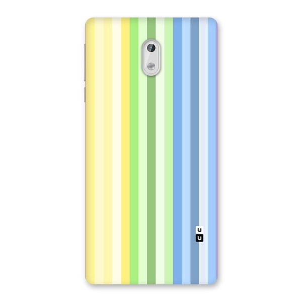 Minimal Pastel Shades Stripes Back Case for Nokia 3