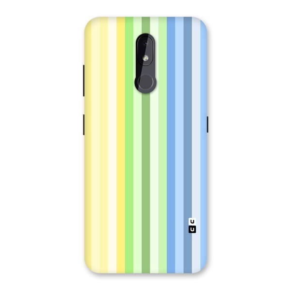 Minimal Pastel Shades Stripes Back Case for Nokia 3.2