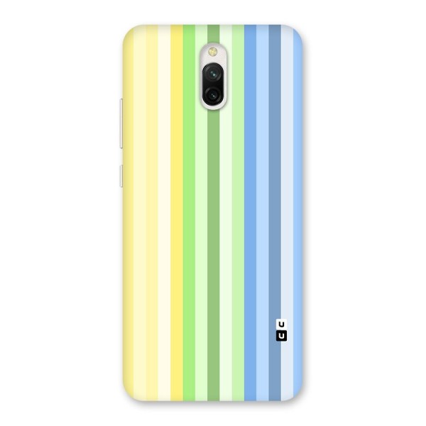 Minimal Pastel Shades Stripes Back Case for Redmi 8A Dual