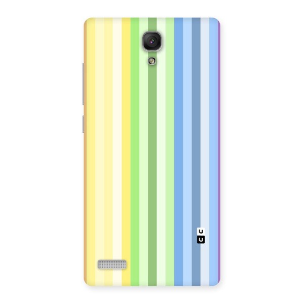 Minimal Pastel Shades Stripes Back Case for Redmi Note