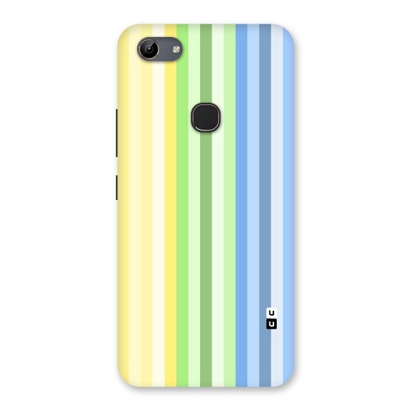 Minimal Pastel Shades Stripes Back Case for Vivo Y81