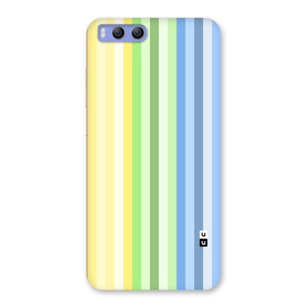 Minimal Pastel Shades Stripes Back Case for Xiaomi Mi 6