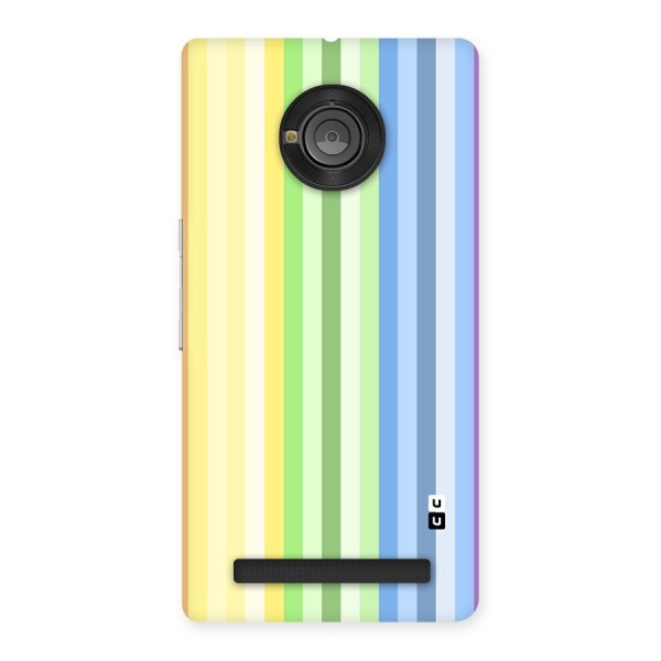 Minimal Pastel Shades Stripes Back Case for Yuphoria