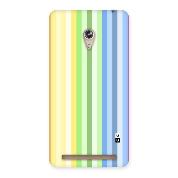 Minimal Pastel Shades Stripes Back Case for Zenfone 6