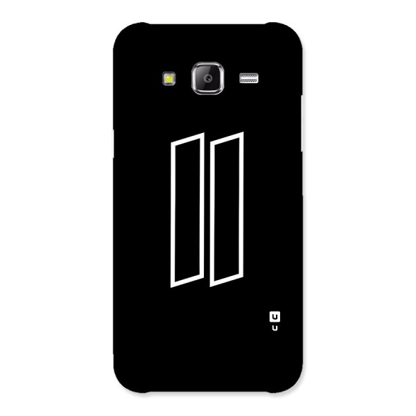 Minimal Slant Rectangles Back Case for Galaxy J5