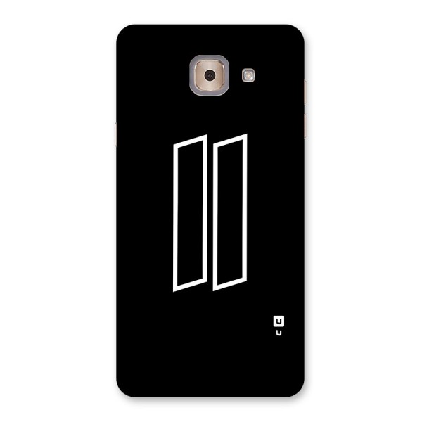 Minimal Slant Rectangles Back Case for Galaxy J7 Max