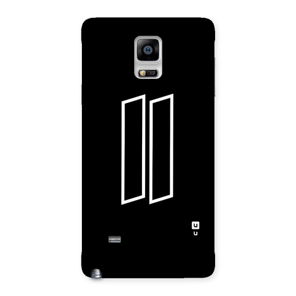 Minimal Slant Rectangles Back Case for Galaxy Note 4