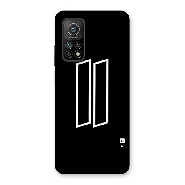 Minimal Slant Rectangles Back Case for Mi 10T Pro 5G