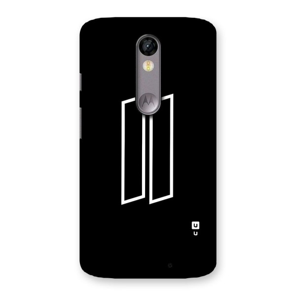 Minimal Slant Rectangles Back Case for Moto X Force