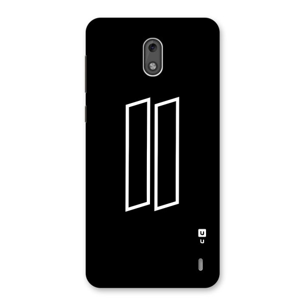 Minimal Slant Rectangles Back Case for Nokia 2