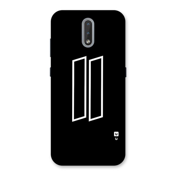 Minimal Slant Rectangles Back Case for Nokia 2.3