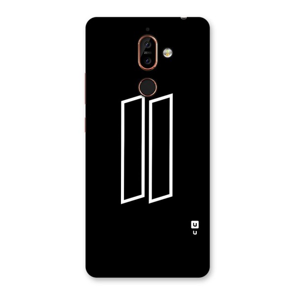 Minimal Slant Rectangles Back Case for Nokia 7 Plus