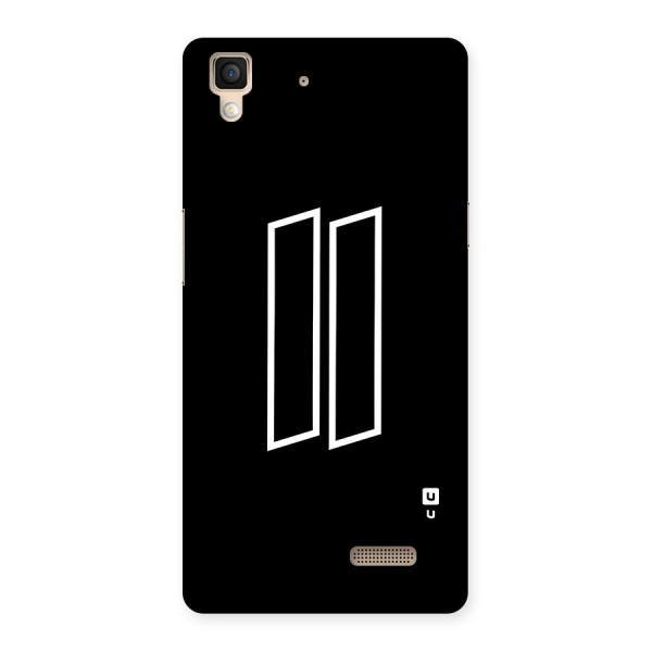 Minimal Slant Rectangles Back Case for Oppo R7