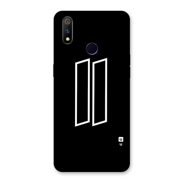 Minimal Slant Rectangles Back Case for Realme 3 Pro