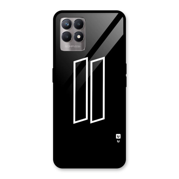 Minimal Slant Rectangles Back Case for Realme 8i