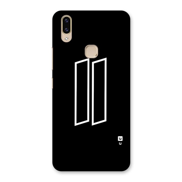 Minimal Slant Rectangles Back Case for Vivo V9