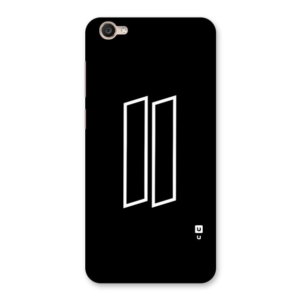 Minimal Slant Rectangles Back Case for Vivo Y55