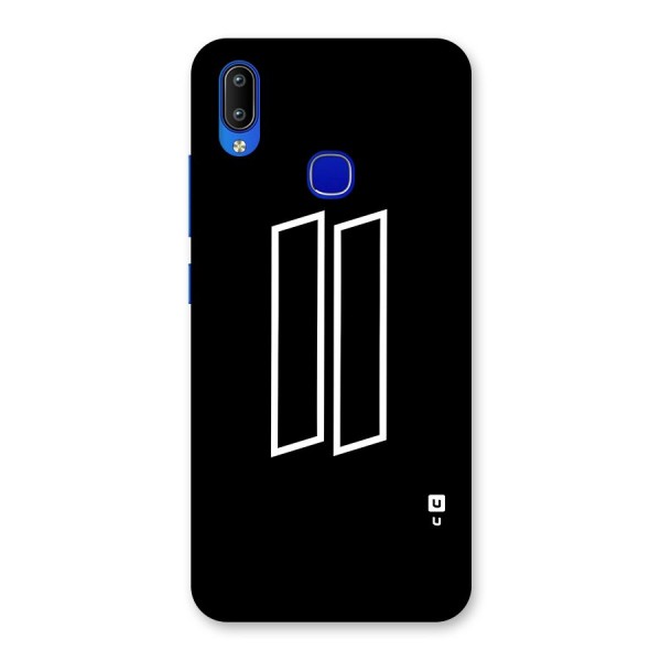 Minimal Slant Rectangles Back Case for Vivo Y91