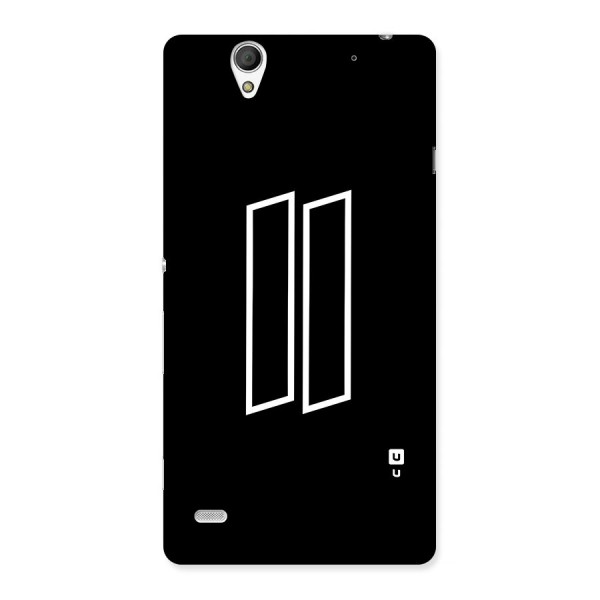 Minimal Slant Rectangles Back Case for Xperia C4