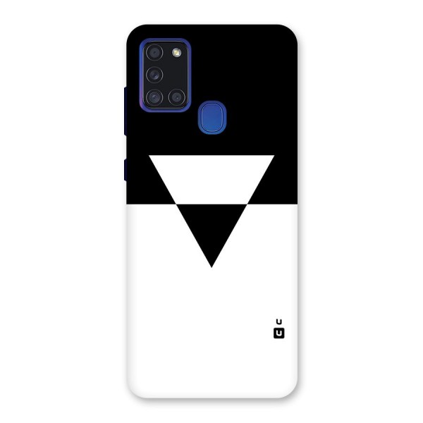 Minimal Triangle Back Case for Galaxy A21s