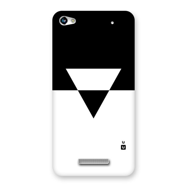 Minimal Triangle Back Case for Micromax Hue 2