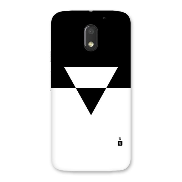 Minimal Triangle Back Case for Moto E3 Power