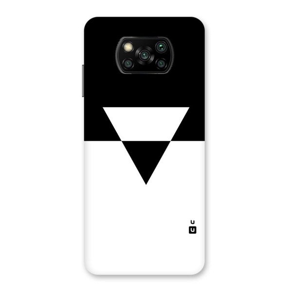 Minimal Triangle Back Case for Poco X3