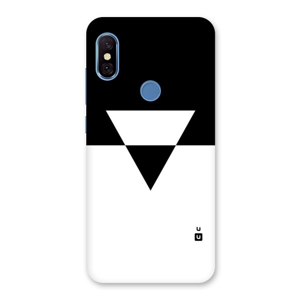 Minimal Triangle Back Case for Redmi Note 6 Pro