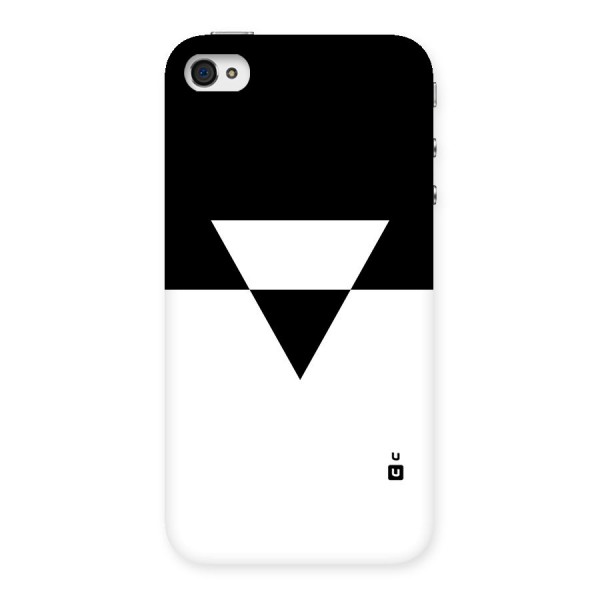 Minimal Triangle Back Case for iPhone 4 4s