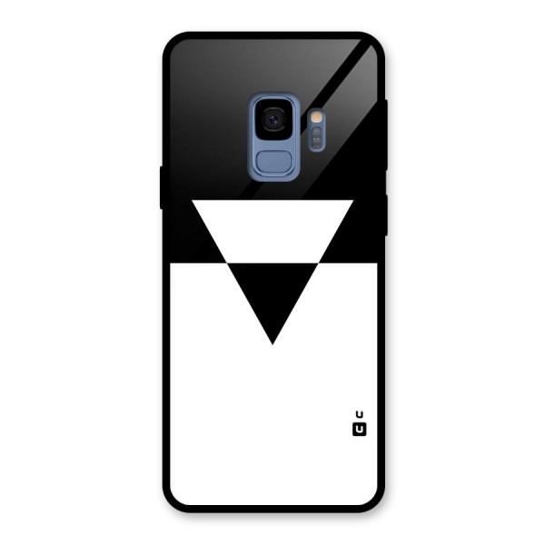 Minimal Triangle Glass Back Case for Galaxy S9