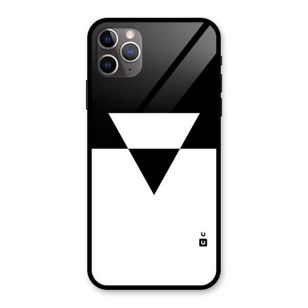 Minimal Triangle Glass Back Case for iPhone 11 Pro Max