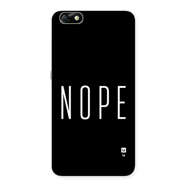 Minimalistic Nope Back Case for Honor 4X