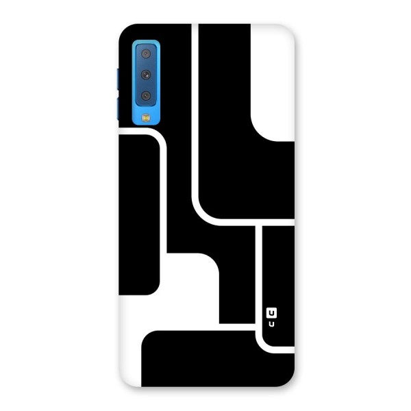 Minimalistic Shapes Back Case for Galaxy A7 (2018)